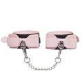 Good Girl Black & Pink Contrast Bow Handcuffs