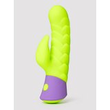 Rave Dragon Green Rechargeable Mini G-Spot Rabbit Vibrator - Green
