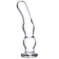 Glacier Glass Curved G-Spot Dildo - 5 Inch