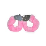 Pink Plush Furry Fun Cuffs
