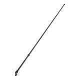 Black Twisted Leather Cane
