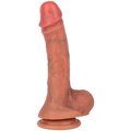 Untamed Passion Natural Suction Dildo - 8 Inch