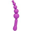 The Rattlesnake Silicone Anal Beads - 8 Inch