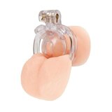 Acrylic See Thru Mini Cock Micro Chastity Cage