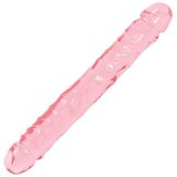 Doc Johnson Junior Double Dong: Beginner-Friendly Dual Stimulation Dildo in Pink