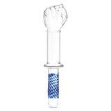 11" Glass Fist with Handle Grip