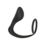 Commander Prostate Pleaser Cock Ring - Black