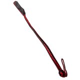 Red & Black Leather Diamond Hunter Whip