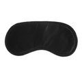 Dare Black Satin Plush Blindfold Mask