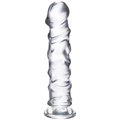 Bare Sensation Clear Suction Cup Dildo - 9 Inch