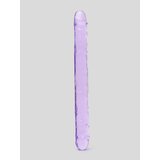 BASICS Realistic Double-Ended Dildo 18 inch  - Purple