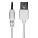 0100-52 USB Pin Charger Cord (Vibrating Pussy Pump) - White