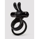 Screaming O Ohare Vibrating Rabbit Cock Ring - Black