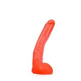 All Red - 11 inch Large Dildo