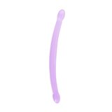 RealRock Non Realistic Double Dong - 17'' - Purple