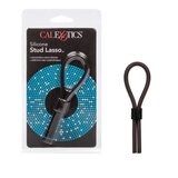 CalExotics Silicone Stud Lasso: Adjustable Black Lasso Ring for Enhanced Pleasure
