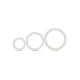 Performance - VS4 Pure Premium Silicone Cock Ring Set - White