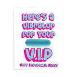 NaughtyVibes Greeting Card - V.I.P.