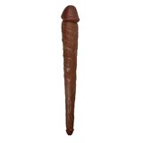 Hero 14" Double Dong - Chocolate