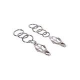 Edge Tuggable Clover Clamps