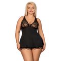 Obsessive Luvae Babydoll Plus Size - Black - Plus size