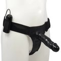 Night Prowler Unisex Hollow Strap-On Vibrator - 6 Inch