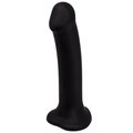 Love Sucks Black Deep-Spot Suction Dildo - SMALL
