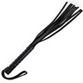 Rhythm In Black Spanking Flogger - 21 Inch