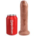 Pipedream King Cock Mid Tone Uncut Suction Dildo - 7INCH