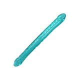 Crystal Jellies® 18" Double Dong - Teal