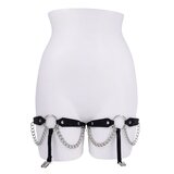 Sex and Mischief Chain Lace Garters