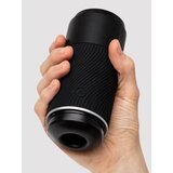 Arcwave Pow Silicone Dual-Entrance Suction Control Male Masturbator - Black