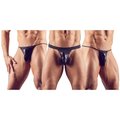 Svenjoyment Wet Look 3 Pack Jock Strap & G-Strings