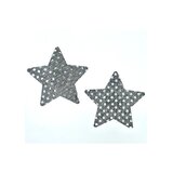 Sequence Star Pasties - Silver