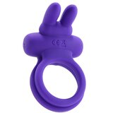 Silicone Rechargeable Dual Rockin' Rabbit Cock Ring