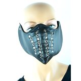 Leather Rivet Mask - One Size