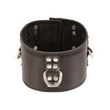 Leather 3 Ring Posture Collar