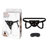 Lux Fetish Strap on Harness Black - Adjustable Straps