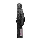 Rotating Beaded Bubbles Vibrator - Black