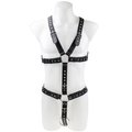 Bridled Mens Cock Ring Bondage Harness