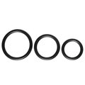 Cock & Load Black Cock Ring Set of Three
