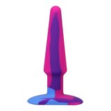 A-Play - Groovy - Silicone Anal Plug - 5" - Berry