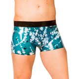 Marble Blue Ultimate Latex Shorts