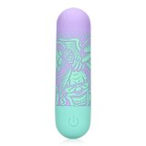 S-Line Lip Off Some Steam Bullet Vibrator Green Purple - Vibrator