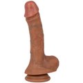 Untamed Lover Realistic Suction Dildo - 8 Inch