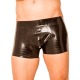 Black Ultimate Armour Latex Shorts