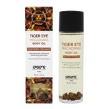 Exsens of Paris Organic Body Oil with Crystals - Tiger Eye Macadamia
