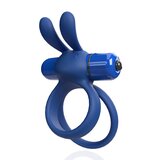 4B Ohare XL Vibrating Cock Ring - Blueberry