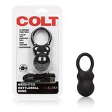 COLT Weighted Kettlebell Vibrating Cock Ring – 12‑Function Silicone