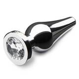 LuxGem Metal Jewelled Butt Plug 4 Inch